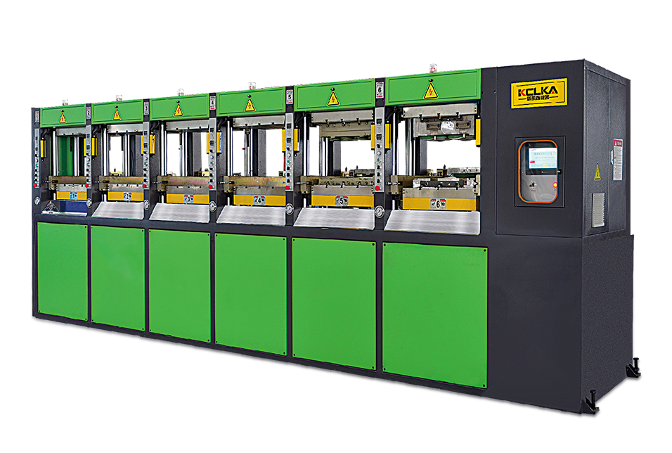 EVA雙色發(fā)泡一次成型機(雙色倒料)